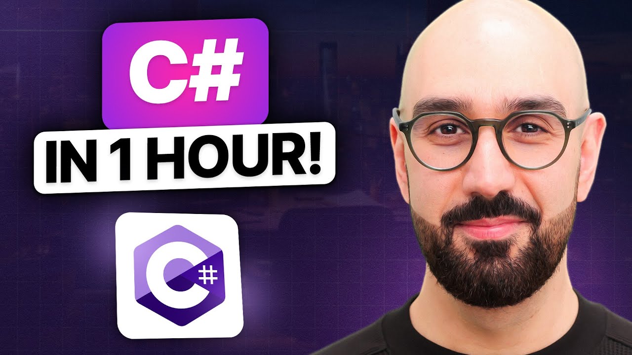 C# Tutorial For Beginners - Learn C# Basics in 1 Hour