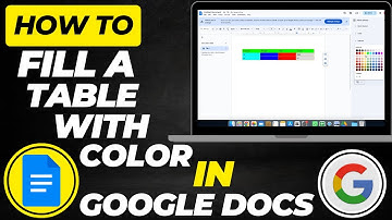 Change Table Color in Google Docs | Highlight Rows & Cells Easily (2025 Guide)