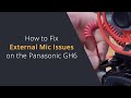 TRRS Cable Workaround for Panasonic Cameras | How to Fix No Sound Coming From an External Microphone