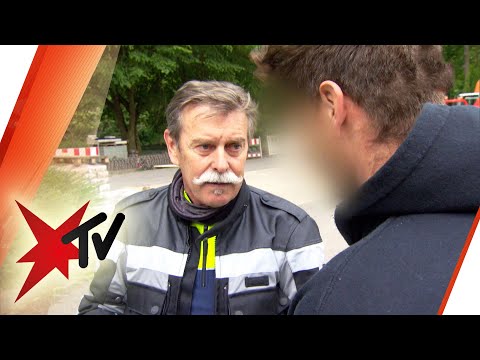 Motorrad-Polizist auf der Jagd nach Rasern | stern TV