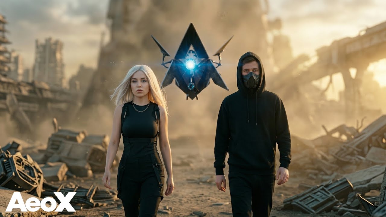 We Won’t Fade - Alan Walker x Ava Max Style | Dark Emotional EDM | Aeon KnoX (Official Lyrics Video)