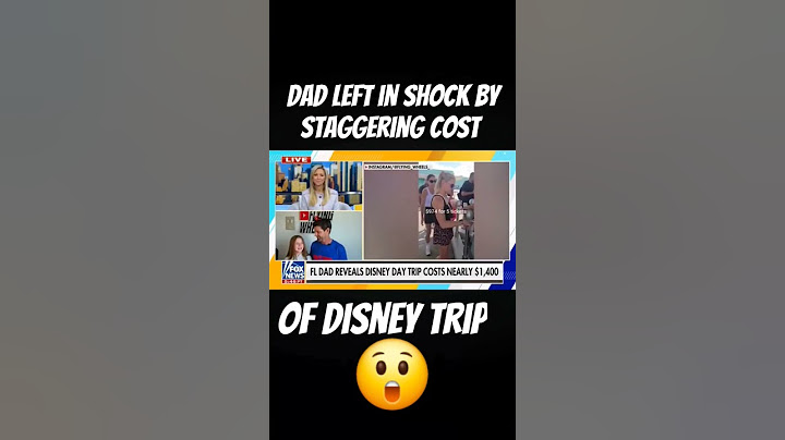 #dad left in shock by staggering #cost of #Disney #trip. #news #family #disneyland #shorts