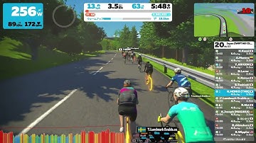 Japan ZWIFT Hill Climb Race (B) on Lutscher CCW - Innsbruck KOM Reverse