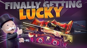 FINNALY GETTING LUCKY (CsgoRoll)