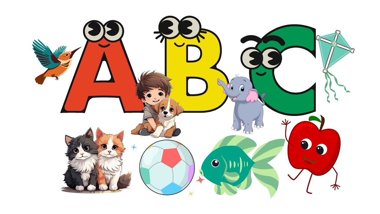 ABCD | Educational ABC Phonics for Kids | Learn Alphabets! #abcd #kids ...
