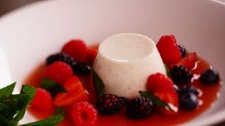 Matt Moran - How to cook Vanilla Panna Cotta with Berries