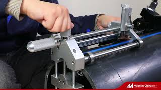 75-200mm and 110-400mm Plastic pipe scraper from SUDA Machinery