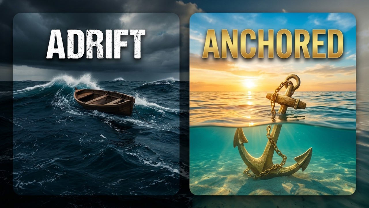 Are we drifting through life?  Or anchored in Christ?