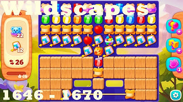 Wildscapes Level 1646 - 1650 HD Walkthrough | 3 - match game | gameplay | android | ios | pc | app