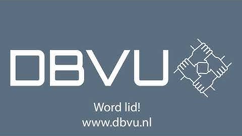 DBVU - Aankondiging