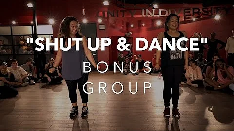 "SHUT UP AND DANCE" [Teaser + Bonus Group] Choreography by GALEN HOOKS, Shot by TIM MILGRAM