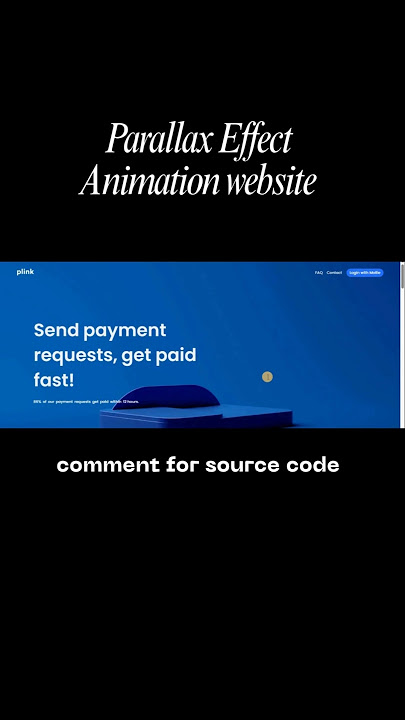 Mind-Blowing Parallax Animation in HTML & CSS | Web Design Magic #HTML #CSS #Animation