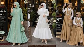 30  REKOMENDASI OUTFIT GAMIS DRESS MOTIF PREMIUM TERBARU 2026 / Part 4