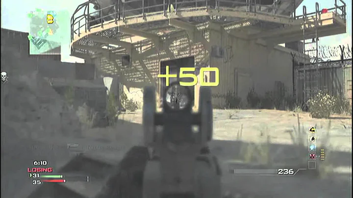 MW3: How to Get an Easy M.O.A.B. on Dome - Kill Confirmed Gameplay/Commentary (ACR Silenced)