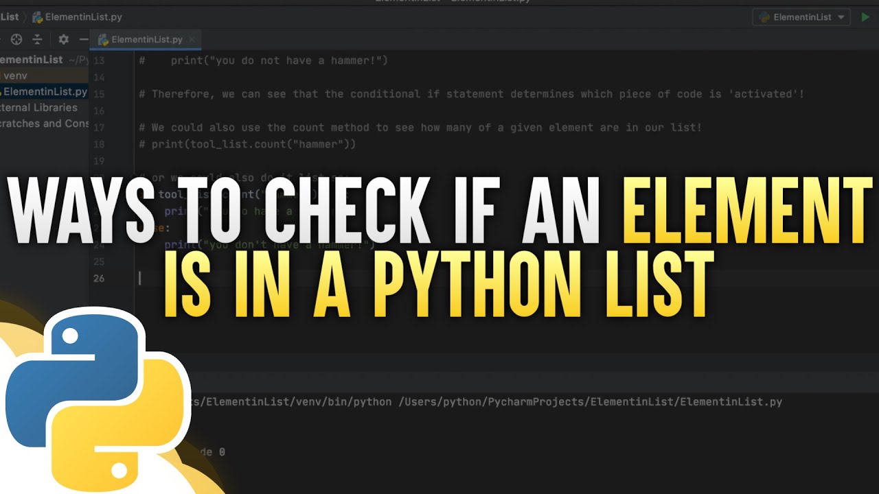 Python find in list