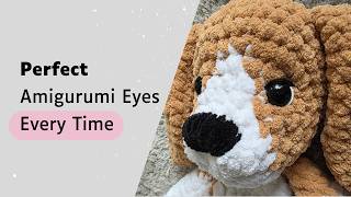 How to Make Amigurumi Eyes Look Professional — The Secret Method