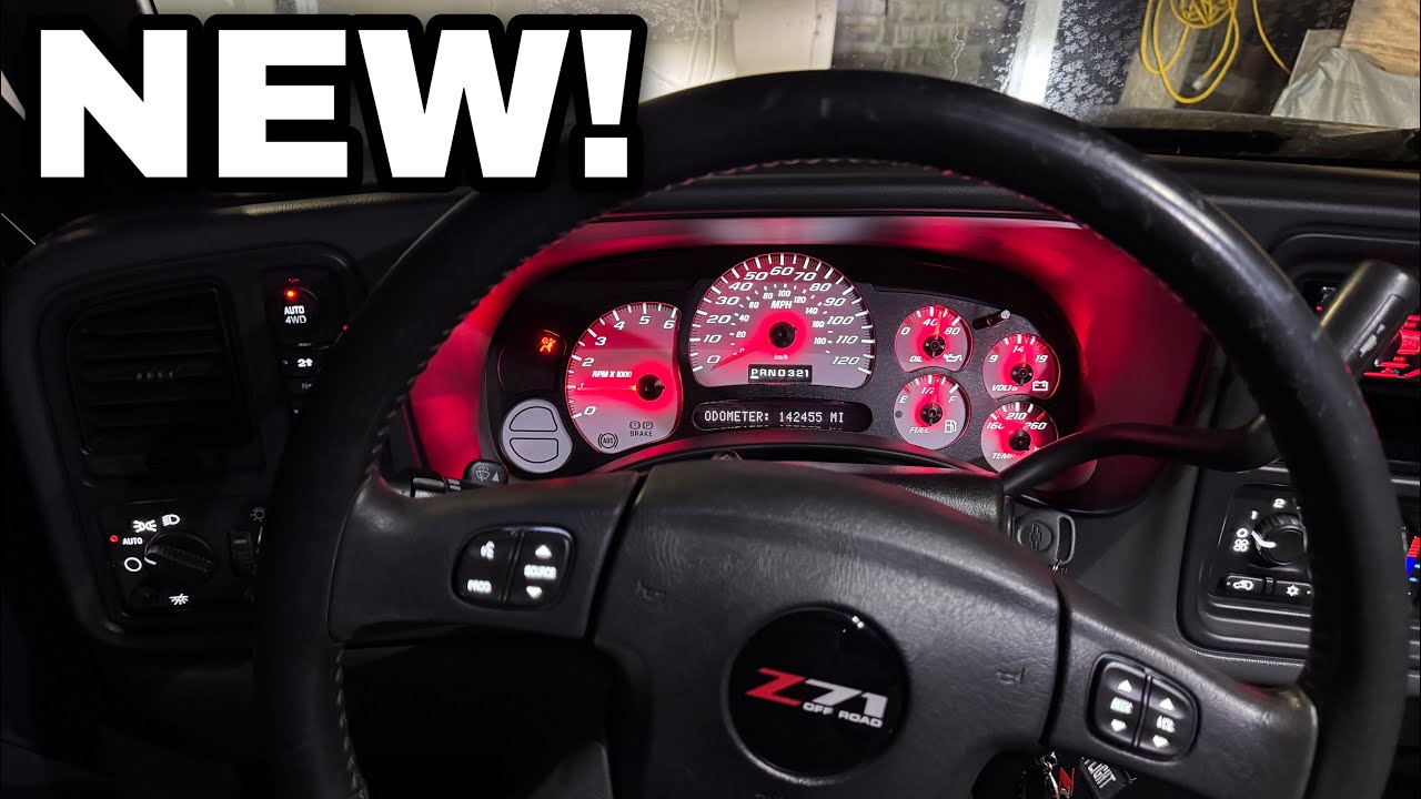 NEW CLUSTER COMING SOON FOR MY SILVERADO Z71 SINGLE CAB! - YouTube