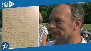 Antiques Roadshow guest stunned by value of unusual Robert Burns poem Oh dear