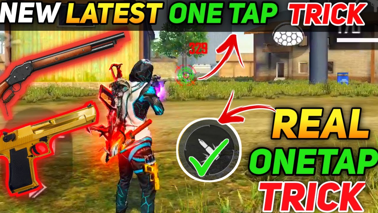 99% Headshot Rate Trick😱😍Only Red Number Hack - Garena Free Fire 