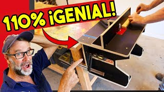 La MEJOR Mesa para Fresar DIY para Principiantes. #woodjigs21