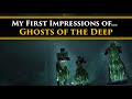 Destiny 2 Lore - My first impressions of the &quot;Ghosts of the Deep&quot; Dungeon! (A new high standard?)