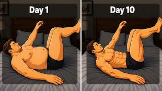 5 Min 5 Lie Down Exercises To Make Belly Fat CRY HARD