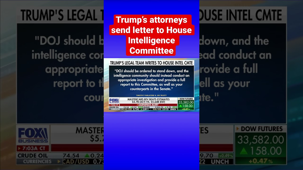 Trump’s legal team voices concern over DOJ’s handling of classified documents probe #shorts