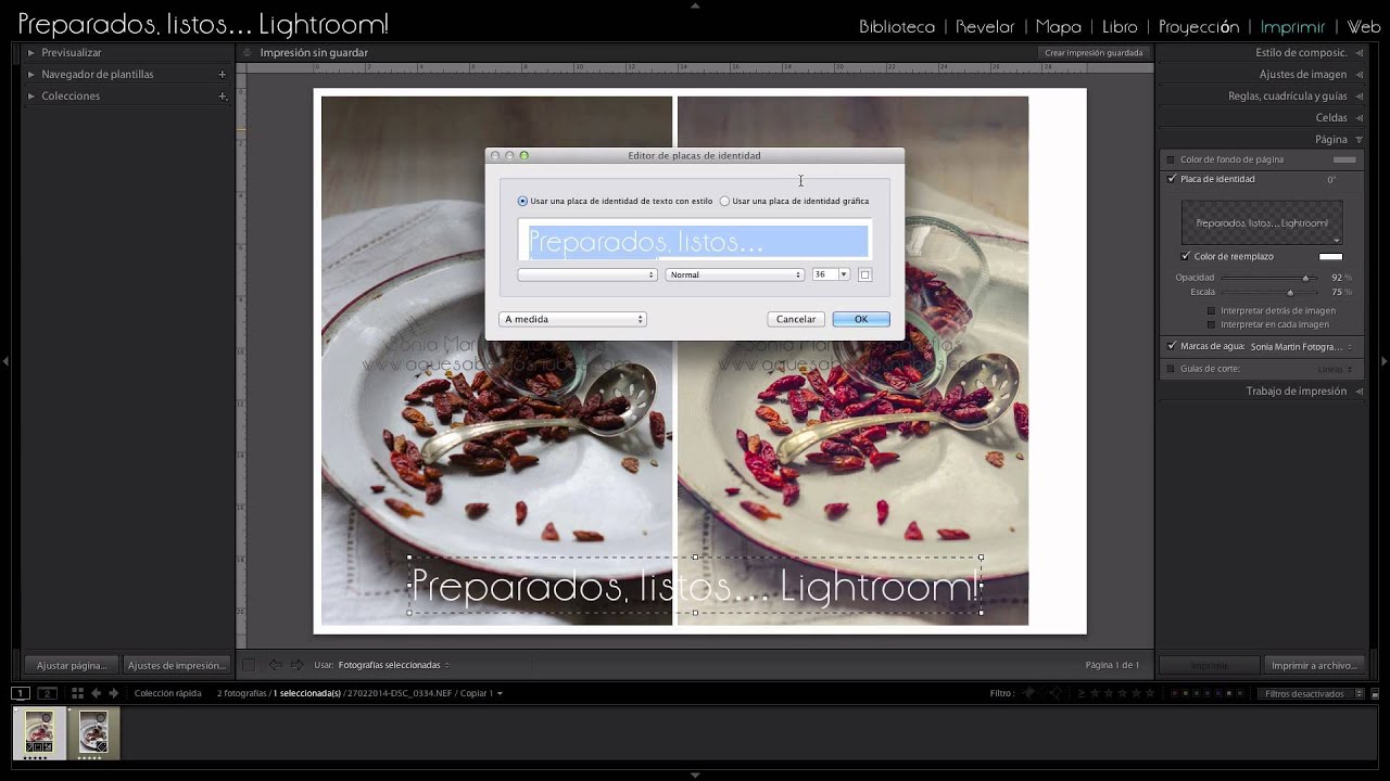 Cómo crear un collage en Lightroom 5 YouTube