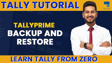 TallyPrime Backup and Restore | Easy Steps to Secure Your Tally Data