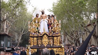 ¡INCREÍBLE! Jesús DESPOJADO en la MAGDALENA y RIOJA con VIRGEN DE LOS REYES | Semana Santa 2024