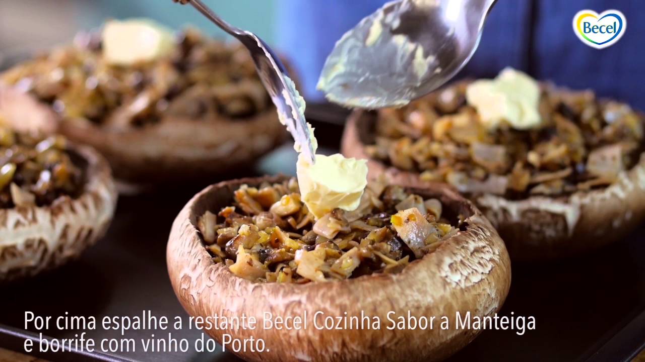 Cogumelos Recheados