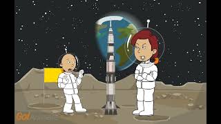 Caillou goes to space while grounded (2026 Remake)