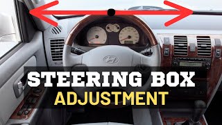 DIY Fix for Loose Steering: Adjusting the Power Steering Box in Your Car | Hyundai Terracan screenshot 3