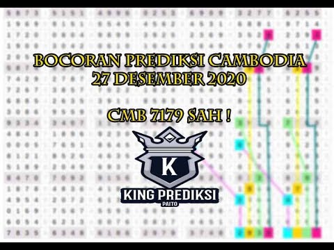 Prediksi Cambodia 27 Desember 2020 Youtube