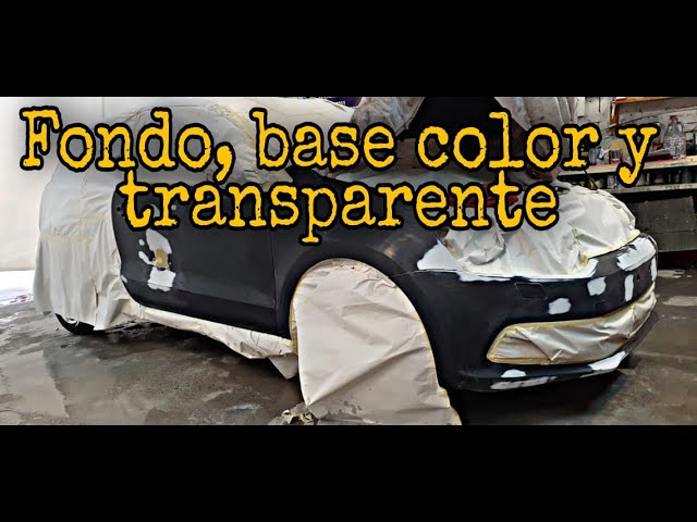 Cómo se pinta una pieza de auto color Blanco Perlado? COLOR TRICAPA 😦  Tutoriales Masters 