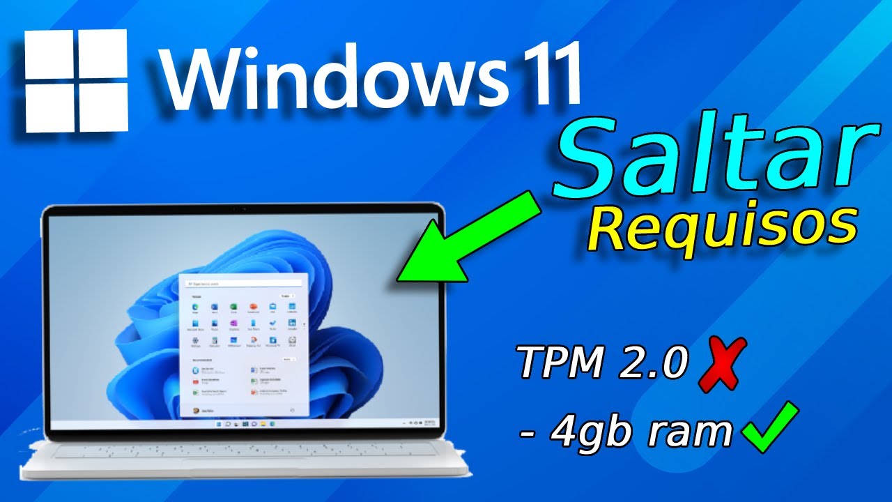 C mo saltarse los requisitos m nimos de windows 11 youtube