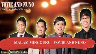 MALAM MINGGUKU YOVIE AND NUNO Karaoke