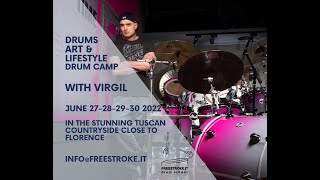Drums,Artlifestyle-Virgil Donati Drum Camp 2022