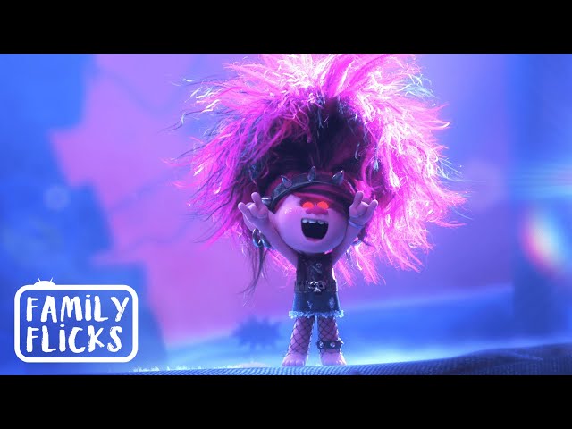 Turned Into Rock Zombies | Trolls World Tour | Family Flicks class=