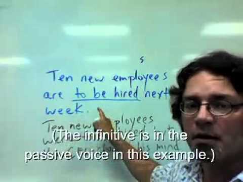 what is an infinitive what is an infinitive