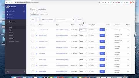 How to change customers in BigCommerce from one group to another