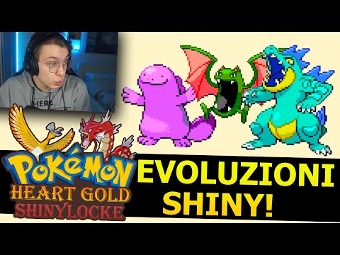 EVOLUZIONI SHINY! su POKÉMON HEART GOLD con solo SHINY - Ep. 5