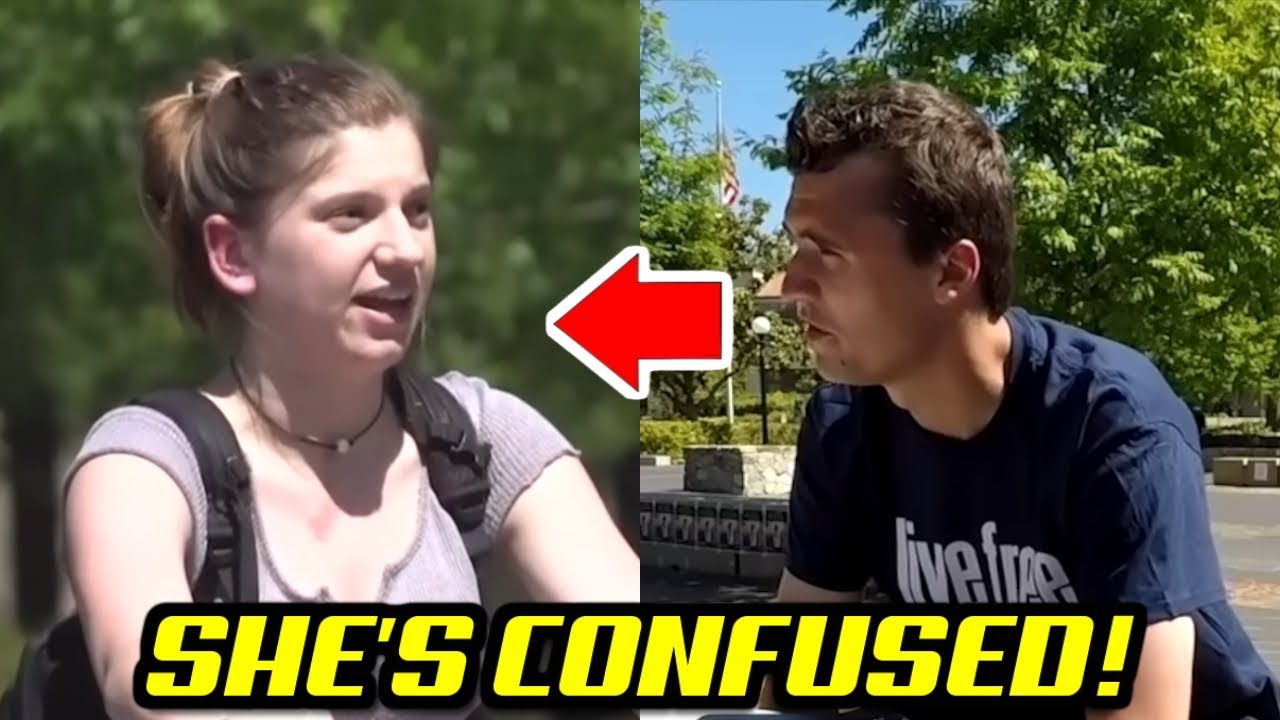 SHE GOT STUMPED WHEN CHARLIE KIRK ASKED HER THIS! - YouTube