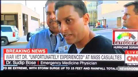 Emergency Physician Dr. Sudip Bose on Odessa, Texas Mass Shooting - August 31, 2019