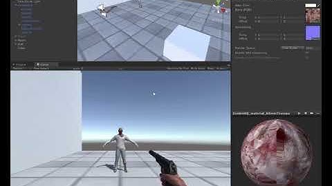 Unity FPS Zombie Tutorial 005 _Advanced Weapons Script And Zombie Setting