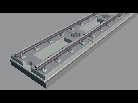 Future Railway Track Technology | ballast-less track or J-slab track