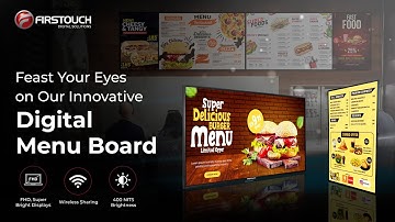Digital Menu Board -  A Modern Effective Way to Showcase Restaurant