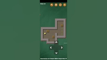 Microban Level 43 in 0:09 | Sokoban Collection