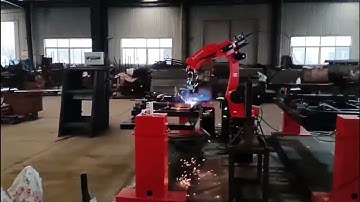 mig industrial  robot arm 6 axis welding robot #cgxi #weldingcobot #cobotwelder #jocrt #cobot