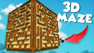 I Built a 3D Cube Maze to Change my Friends Perspective! screenshot 1
